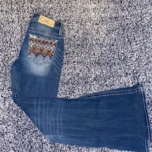 Women’s Miss Me size 25 flare jeans